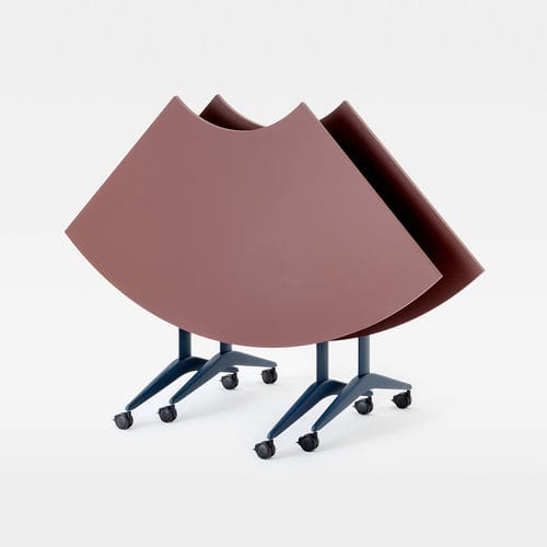 Table de réunion contemporaine - SAVIO TILTING - Mara - en bois / en stratifié / en Fenix NTM®