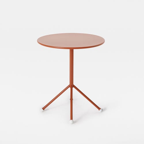 Table bistrot contemporaine - TIP - Mara - en stratifié / en mélaminé / avec piètement en métal