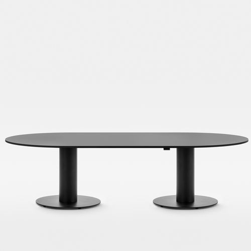 Table de réunion contemporaine - FOLLOW MEETING LARGE - Mara - en stratifié / en mélaminé / en Fenix NTM®