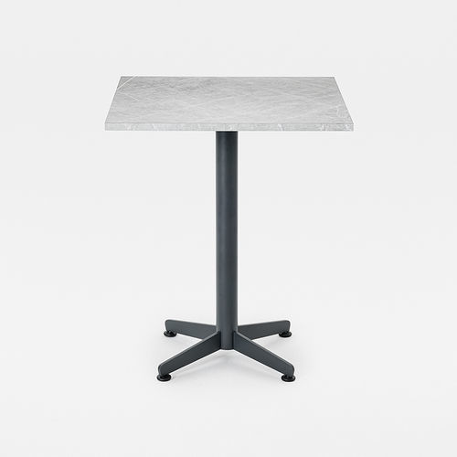 Pied de table en HPL - Lino - Mara - en aluminium peint / stratifié / en Fenix NTM®