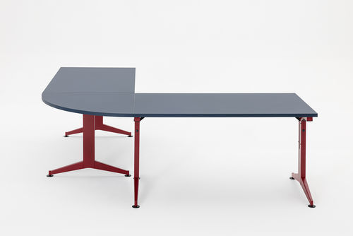 Table de conférence design - TIMMY FOLDING &amp; PLUS - Mara - en Fenix NTM® / en chrome / en acier peint