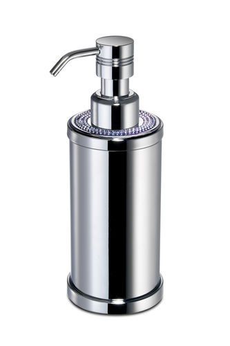 Distributeur de savon professionnel - 90538 - Windisch S.A. - à poser / en laiton / manuel