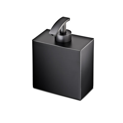 Distributeur de savon résidentiel - BLACK: 9070 - Windisch S.A. - à poser / en laiton / manuel