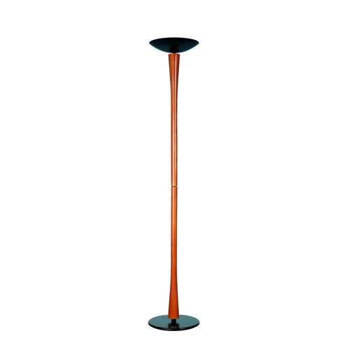 Lampe sur pied - EDEN - Aluminor - en acier laqué / en bois teinté / contemporaine
