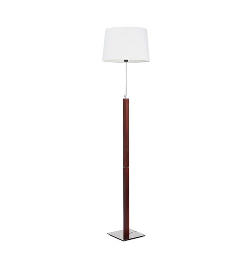 Lampe sur pied - QUATRO UP LS - Aluminor - en métal chromé / en acier chromé / en tissu