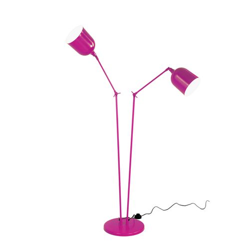 Lampe sur pied - TWIN - Aluminor - en acier laqué / contemporaine / d'intérieur