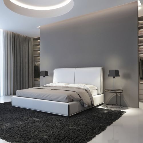 Lampe de table - CARO  - Aluminor - en acier / en tissu / design minimaliste
