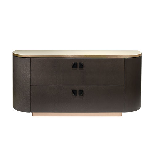 Meuble bar contemporain - NIKKI - Luisa Peixoto Design - en bois / en métal / avec tiroirs