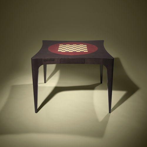 Table de bridge classique - DAMA - Luisa Peixoto Design - résidentielle / en bois / en métal