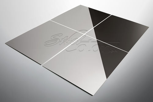 Tôle métallique décorative - LUCIDO 7 - Steel Color - acier inoxydable 304 / en acier inoxydable 316 / à motif