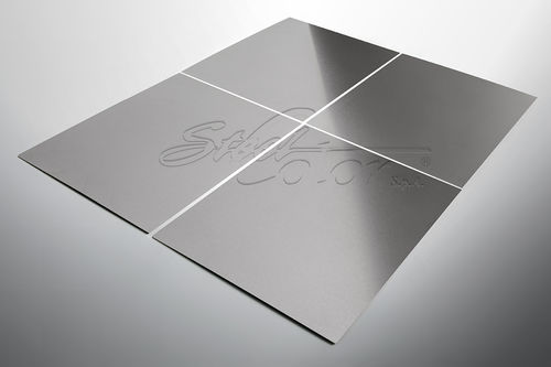Tôle métallique décorative - SATINATO NON DIREZIONALE - Steel Color - acier inoxydable 304 / en acier inoxydable 316 / à motif