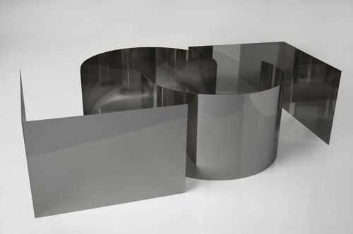 Tôle décorative - SUPER MIRROR NR. 8 - Steel Color - en inox / polie / pour bardage