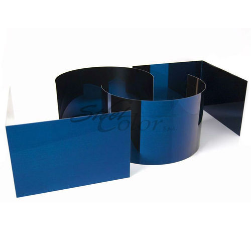 Tôle métallique décorative - BLU - Steel Color - en inox / polie / pour bardage