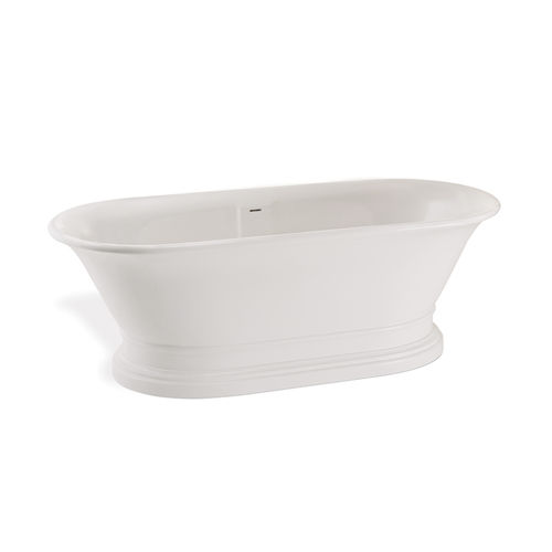 Baignoire ovale - ELÉGANCE - Aqua Prestige - en îlot / à usage professionnel / en composite