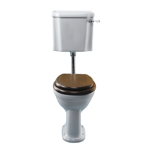 WC à poser - 240.06580 + 240.06589 - Aqua Prestige - en porcelaine / résidentiel / professionnel