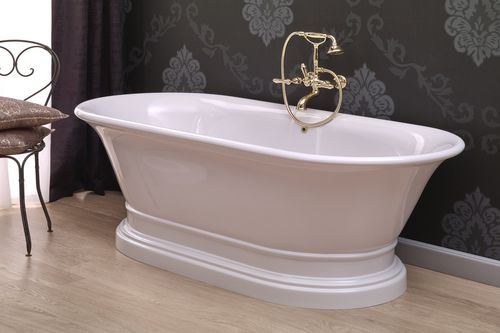 Baignoire ovale - ELÉGANCE - Aqua Prestige - en îlot / à usage professionnel / en composite