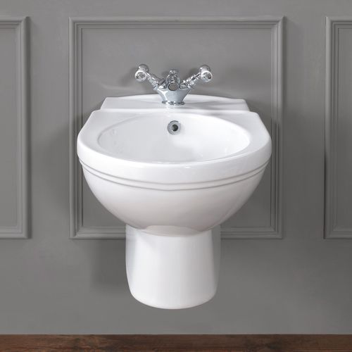 Bidet suspendu - 240.09100 - Aqua Prestige - en porcelaine