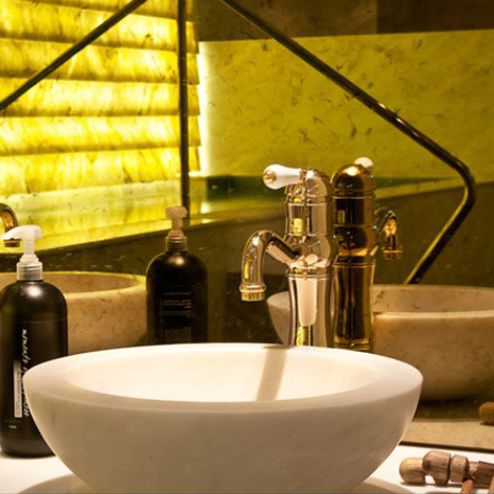 Mitigeur pour lavabo - 950.3472 - Aqua Prestige - pour lave-mains / à poser / en laiton