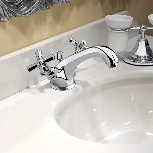 Mélangeur de vasque - 950.1932 - Aqua Prestige - à poser / de laiton / de salle de bain