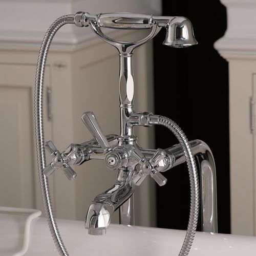 Mélangeur de douche - 950.1901 - Aqua Prestige - pour baignoire / mural / en laiton