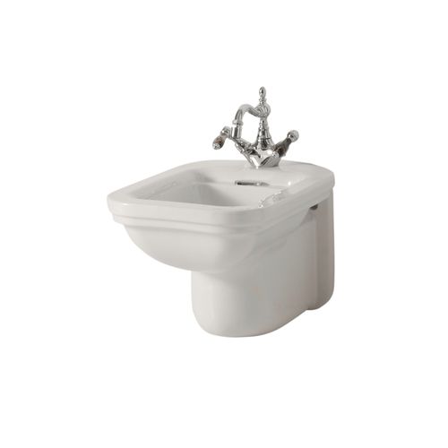 Bidet suspendu - WALDORF - Aqua Prestige - en porcelaine