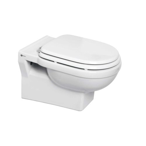 Toilette suspendue - NEOCLASSICA - Aqua Prestige - en porcelaine / résidentielle / ovale