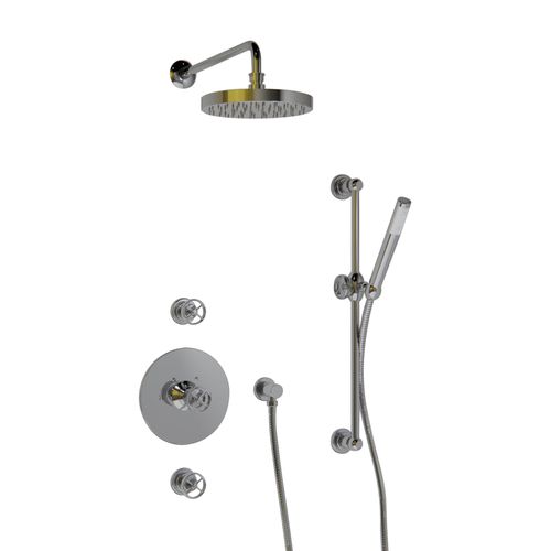 Mélangeur pour douche - ARENA 950.917200.XX.XX - Aqua Prestige - mural / encastrable / thermostatique