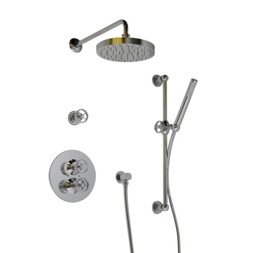 Mélangeur pour douche - ARENA 950.918200.XX.XX - Aqua Prestige - mural / encastrable / thermostatique