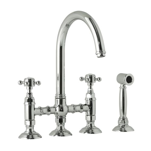 Robinet pour évier - 950.1460WS.XX.X - Aqua Prestige - à poser / en laiton / de cuisine
