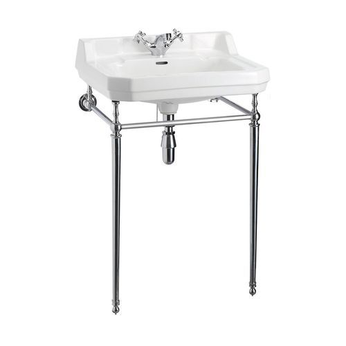 Lavabo console - EDWARDIAN - Aqua Prestige - simple / rectangulaire / 1 trou
