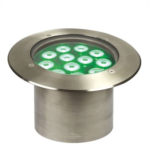Spot au sol - PLUS/SS -T - Studio Due Light Srl - à LED / rond / IP67