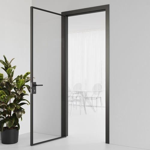 Porte d'intérieur - Las Mobili - en bois / battante / contemporaine