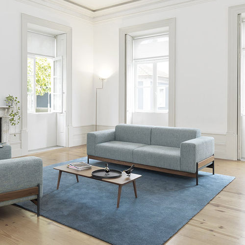 Canapé contemporain - BOWIE - Wewood - Portuguese Joinery - de salon / en tissu / beige