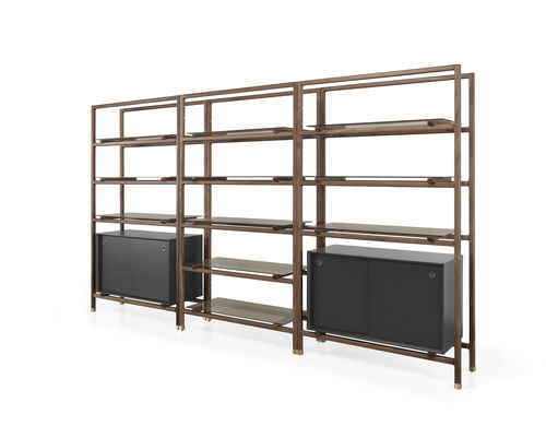 Étagère modulable - FLOAT - Wewood - Portuguese Joinery - contemporaine / en noyer / en bois massif