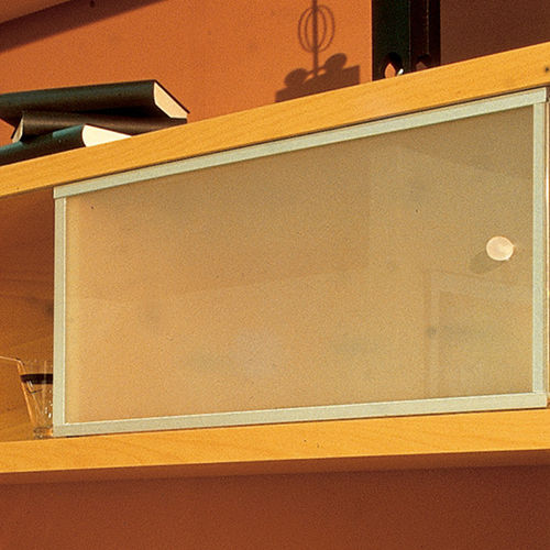 Buffet contemporain - AEQUOR : SL - SAHECO - en bois / en verre
