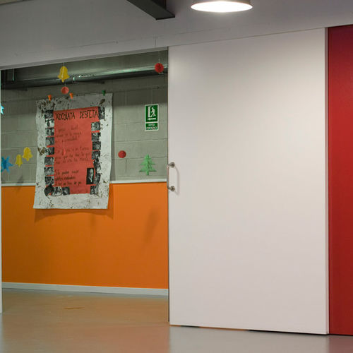 Système coulissant pour porte en bois - SF-TELESCÓPICA PROGRESIVA SINCRO - SAHECO