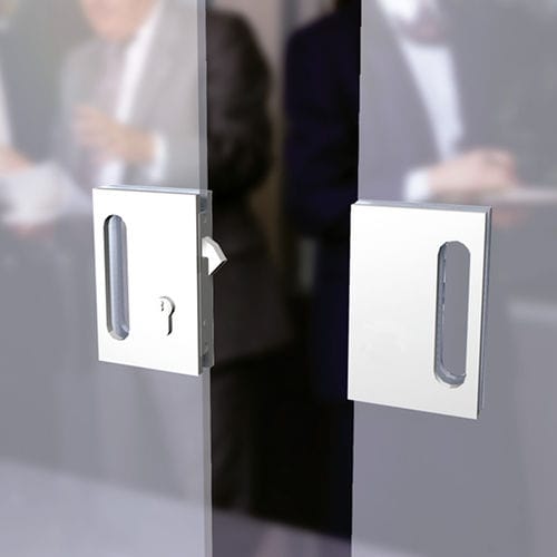 Serrure mécanique - SAHECO - pour porte coulissante / 1 point
