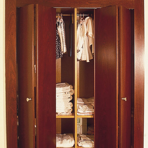 Armoire contemporaine - PLICAT : SF/SF-L - SAHECO - en bois / à portes pliantes