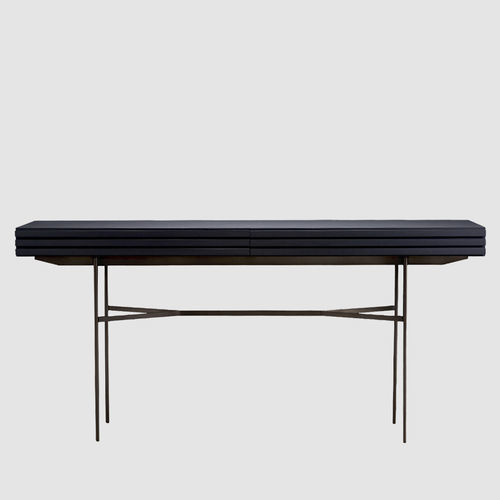 Console contemporaine - HARRI  - more - en chêne / en noyer / en bois massif