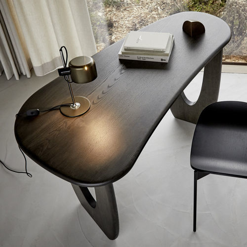 Bureau sur pied - CALA  - more - contemporain / en bois massif / en bois huilé