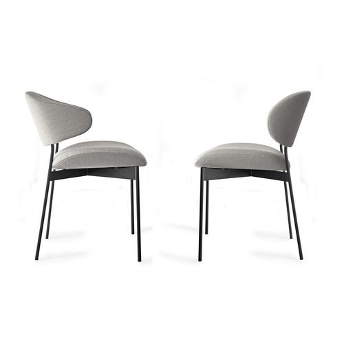 Chaise contemporaine - LUZ  - more - d'intérieur / en plastique / en acier
