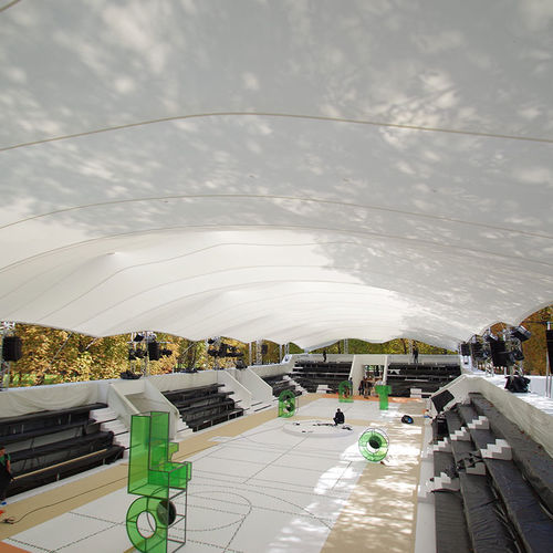 Structure tendue câble-membrane - AIR STRETCH - HIGH POINT - pour couverture / avec membrane en ETFE / pour le secteur événementiel