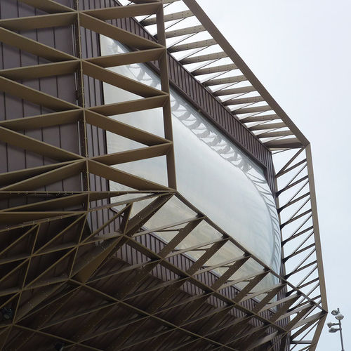 Membrane architecturale en ETFE - HIGH POINT - pour façade / transparente / triple couche