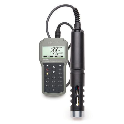 Analyseur d'eau multiparamètres - HI98195 - Hanna Instruments - pH / conductibilité / ORP