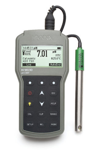 PH, ORP mètre portatif - HI98190 - Hanna Instruments