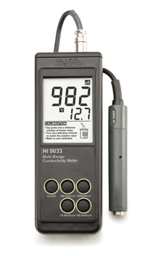 Conductimètre portable - HI9033 - Hanna Instruments