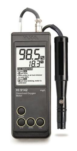 Oxymètre portable - HI9142 - Hanna Instruments