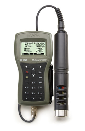 Analyseur d'eau multiparamètres - HI9829 - Hanna Instruments - pH / conductibilité / ORP