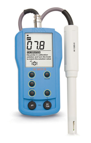 Analyseur d'eau multiparamètres - HI9811-5 - Hanna Instruments - pH / conductibilité