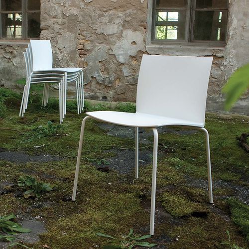 Chaise contemporaine - METROPOLIS - L'abbate - d'extérieur / d'intérieur / en technopolymère